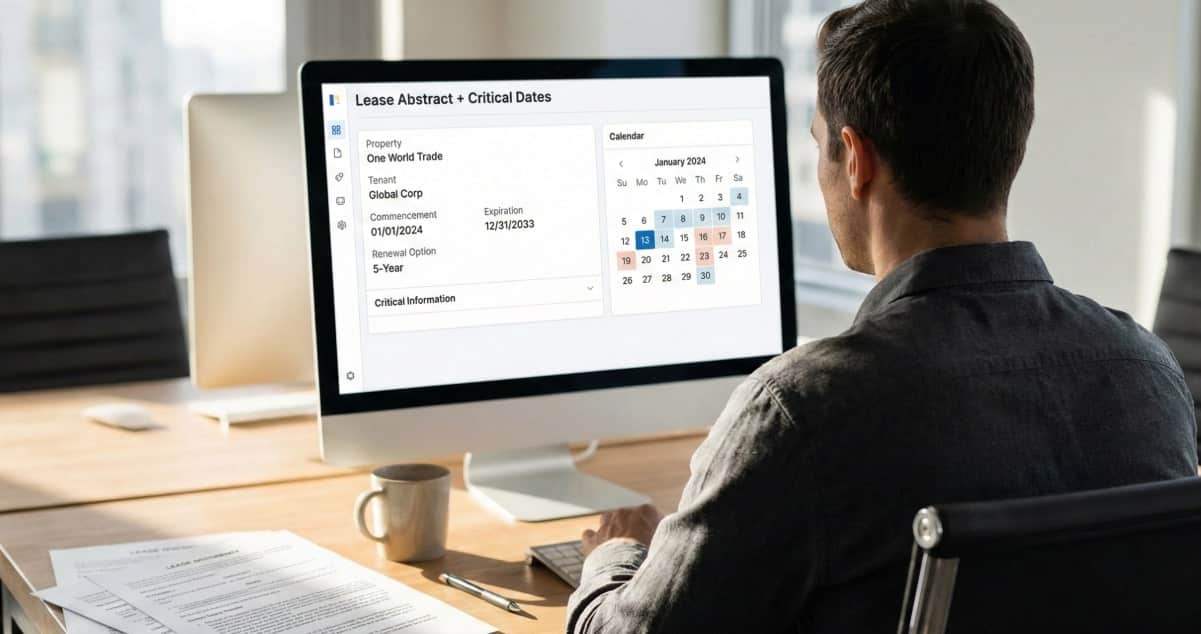 Lease Abstraction with AI: Extract Renewals, Rent Escalations, and Critical Dates (Portfolio-Wide)